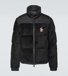 Moncler Grenoble Down-paneled bomber jacket