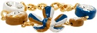 Marni Gold Daisy Charm Bracelet