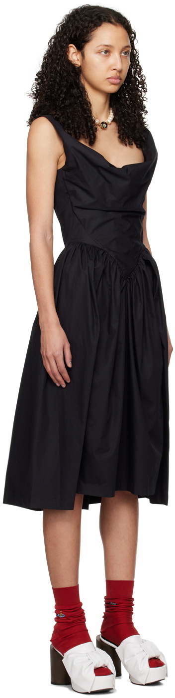 ワンピース VIVIENNE WESTWOOD Woman Dress Black 1G01000EJ001M N401 Vivienne Westwood ヴィヴィアンウエストウッド ワンピース TIME