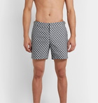 Orlebar Brown - Bulldog X Mid-Length Jacquard Swim Shorts - Gray