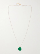 Bottega Veneta - Gold-Tone and Enamel Pendant Necklace