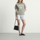 Anine Bing Women's Delaney Shorts in Washed Blue