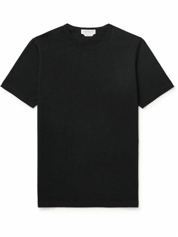 Photo: Gabriela Hearst - Bandeira Cotton-Jersey T-Shirt - Black