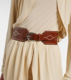 Isabel Marant Lucie studded leather belt