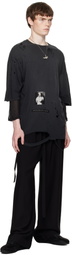 Ann Demeulemeester Black Dieter High Comfort Fit T-Shirt
