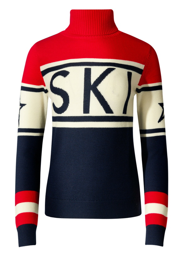 Photo: Perfect Moment Schild Roll-neck Merino Wool Sweater Navy
