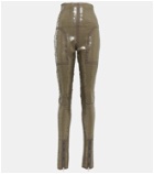 Rick Owens - Dirt Waist sequin embellished leggings
