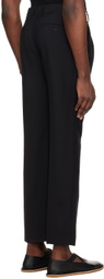 FORMA Black Pleated Trousers