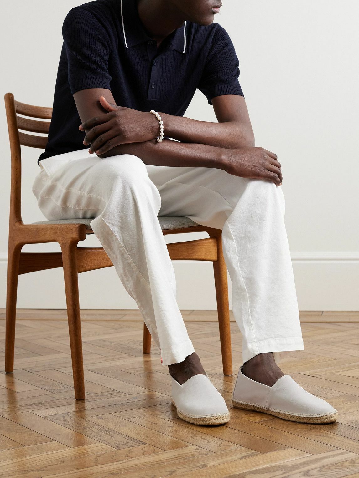 Anderson & Sheppard - Suede Espadrilles - Gray
