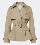 Burberry Belted cotton jacket