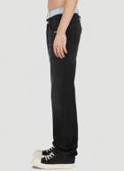 VTMNTS - Double Waist Jeans in Black