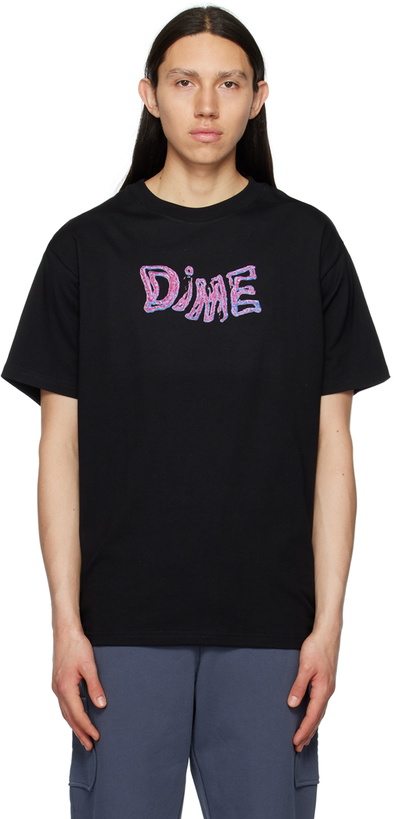 Photo: Dime Black Liquid Metal T-Shirt