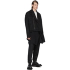 Julius Black Drape Cardigan