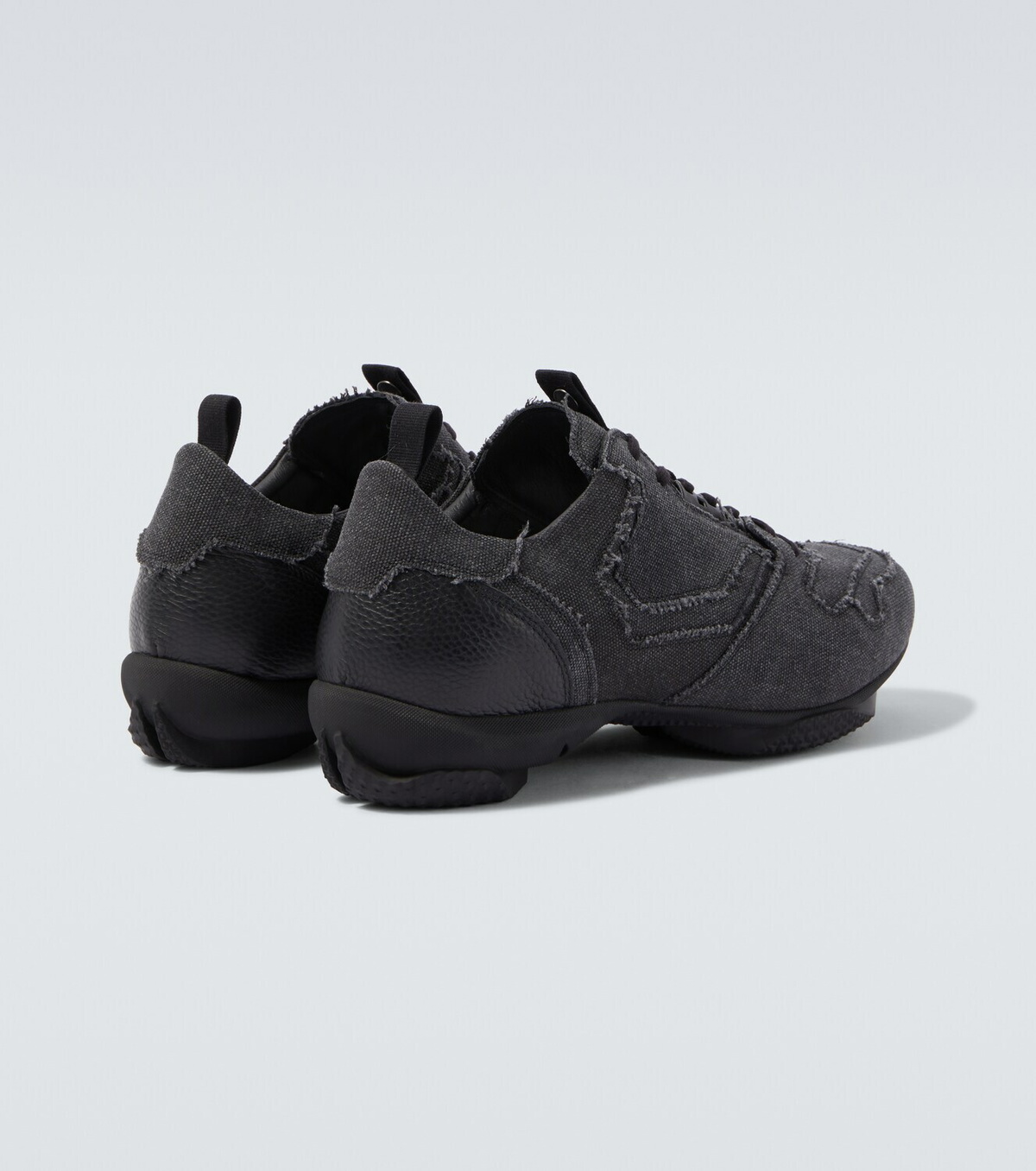 Kiko Kostadinov Ostro distressed canvas sneakers
