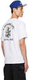 BAPE White 1st Camo General Made T-Shirt