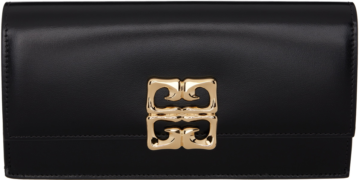 Givenchy Black 4G Liquid Wallet
