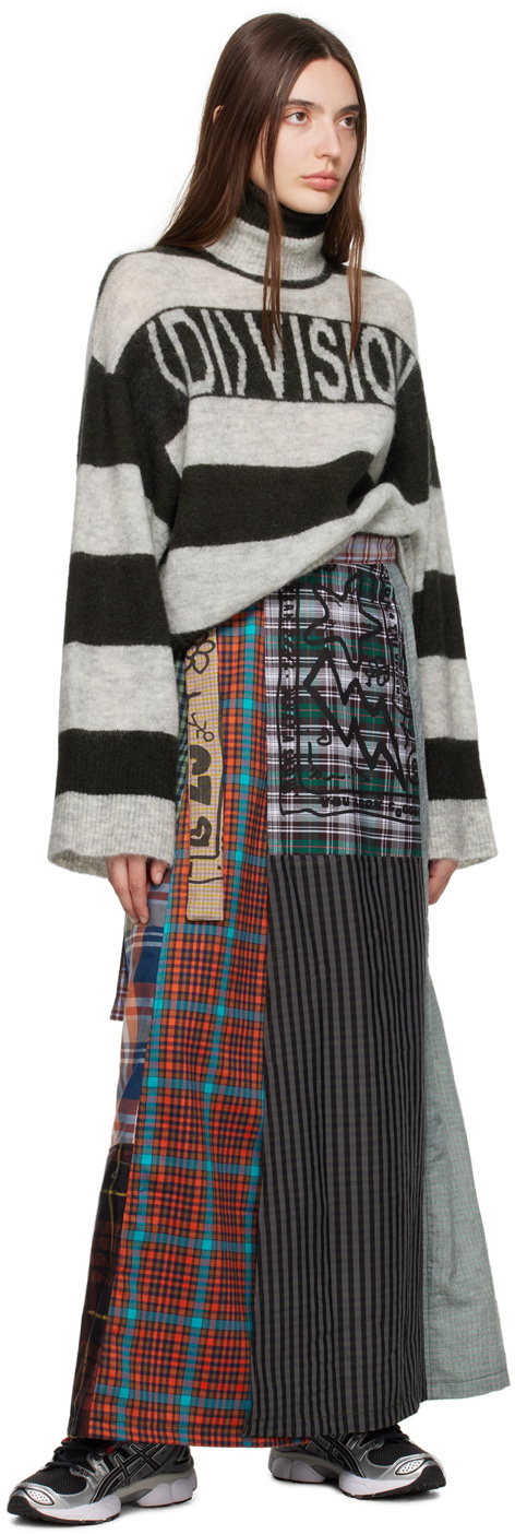 (di)vision Gray Stripe Turtleneck