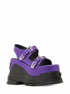 VERSACE - 120mm Satin Wedges