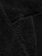 Nike Training - Logo-Embroidered Fleece Half-Zip Sweatshirt - Black