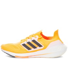 Adidas Men's Ultraboost 22 Sneakers in Orange/Black/White