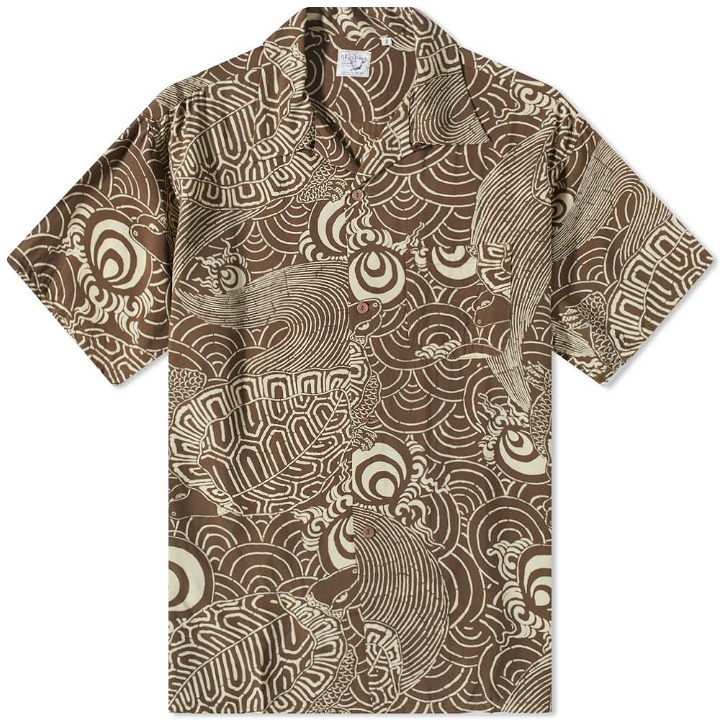 Photo: orSlow Turtle Print Hawaiian Shirt