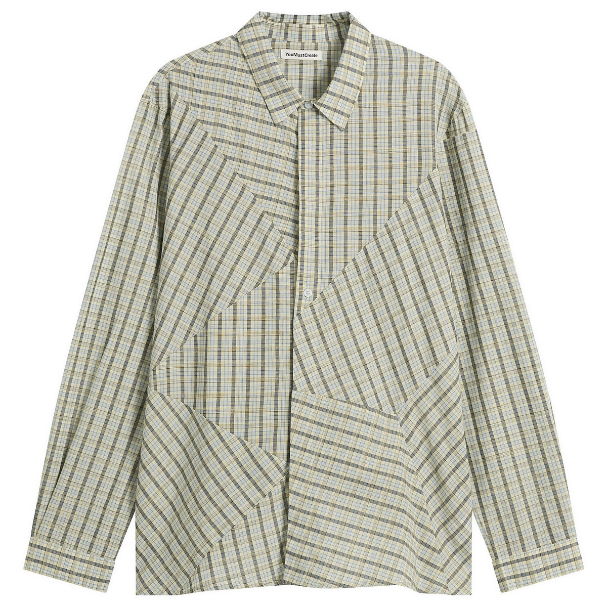 YMC Men's Check Substance Shirt in Multi