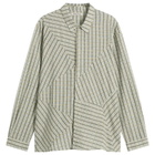 YMC Men's Check Substance Shirt in Multi