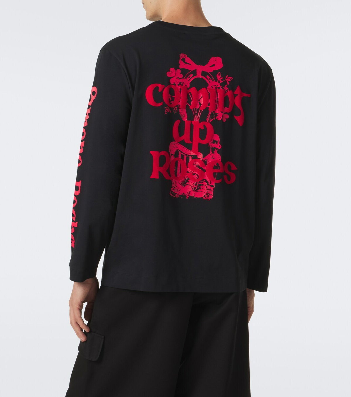 Simone Rocha Printed cotton jersey T-shirt