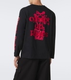 Simone Rocha Printed cotton jersey T-shirt