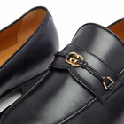 Gucci Men's Leather Loafer in Black