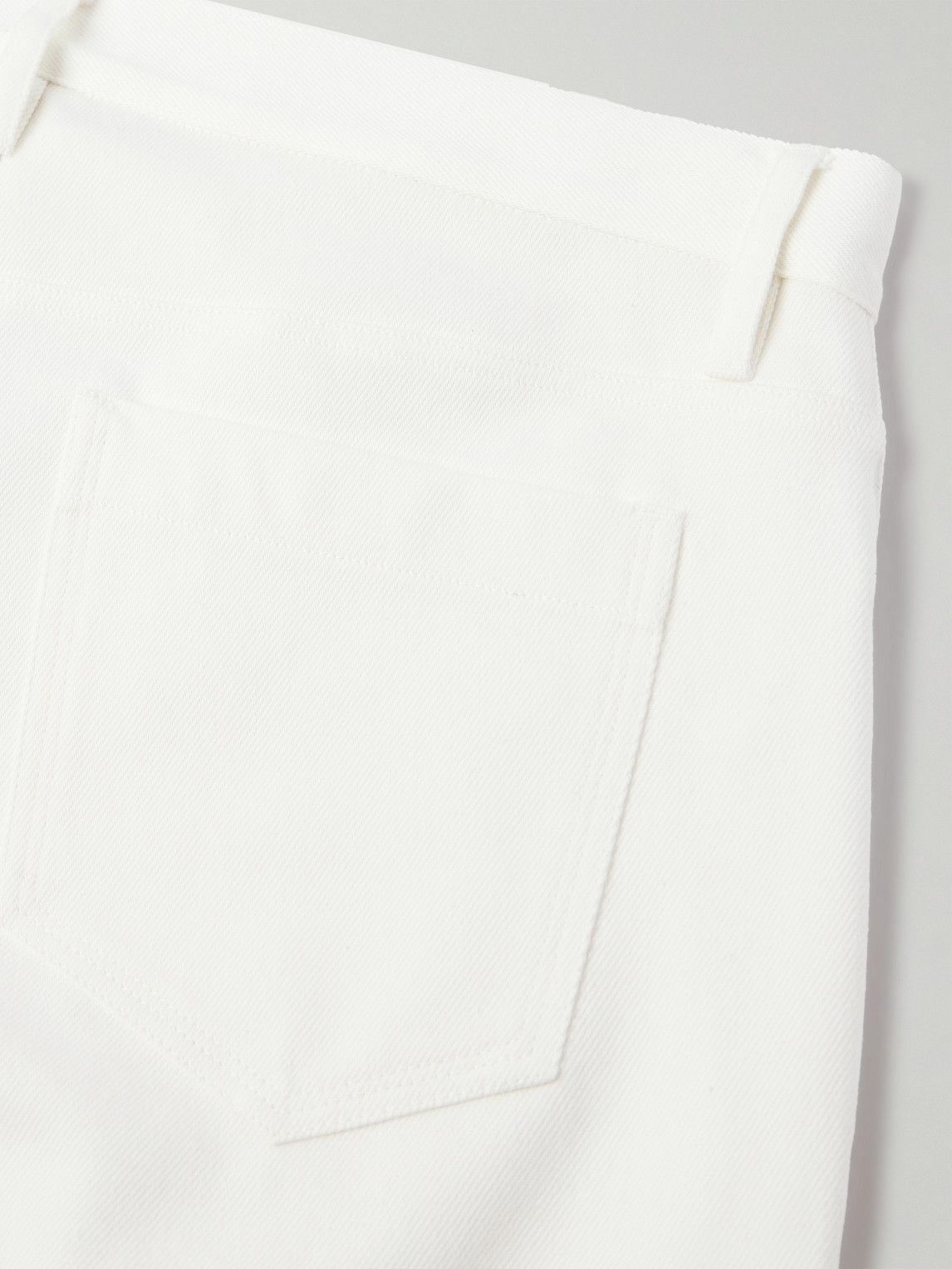 Gabriela Hearst - Anthony Slim-Fit Straight-Leg Organic Jeans - White