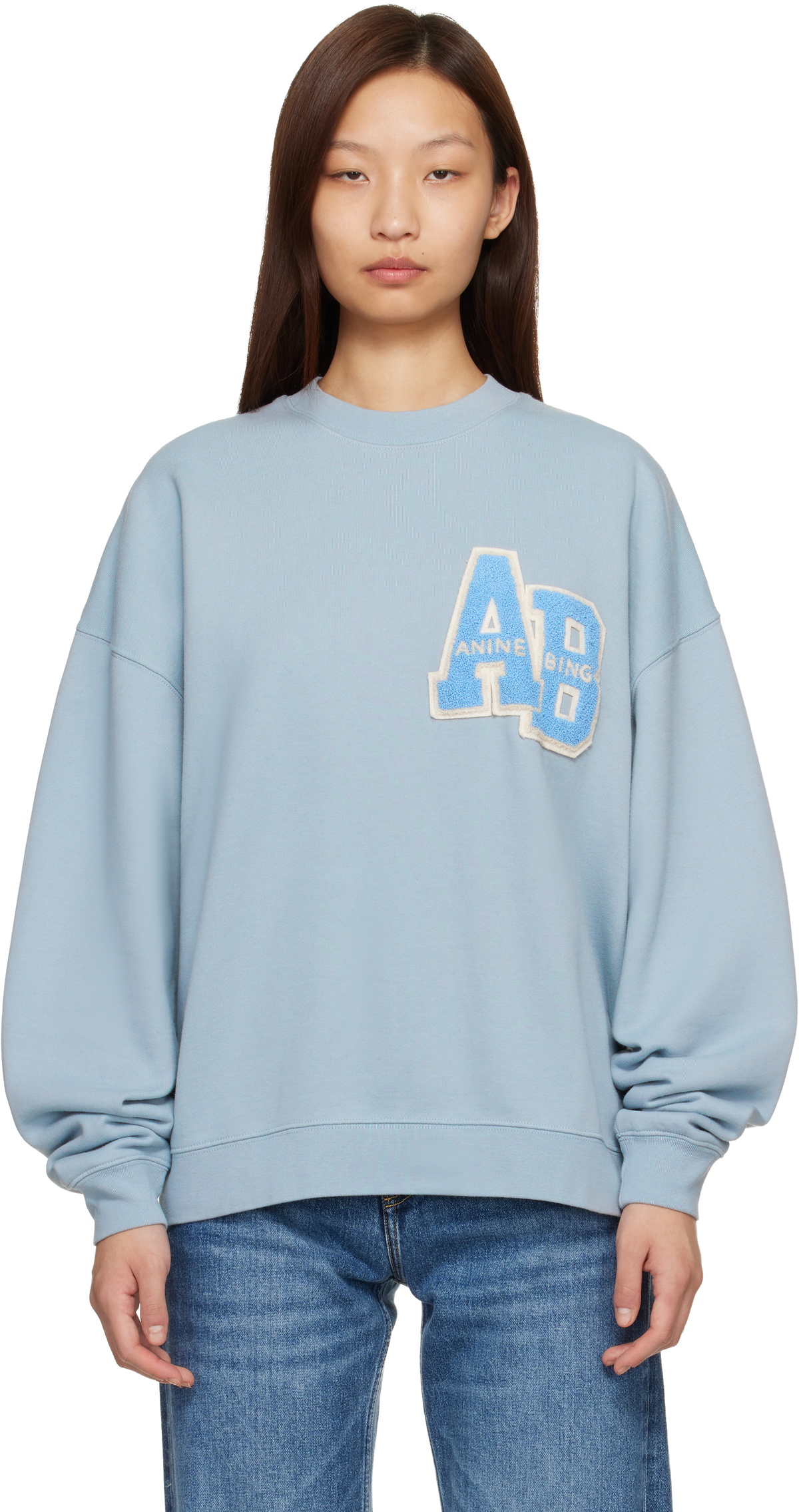 ANINE BING Green Miles Sweatshirt ANINE BING