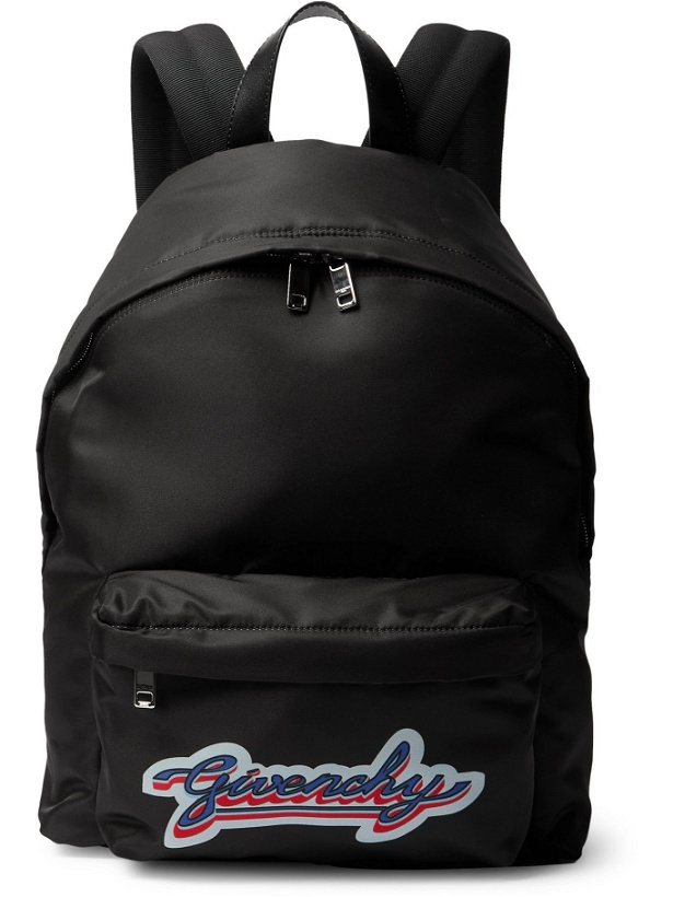 Photo: GIVENCHY - Logo-Print Nylon Backpack
