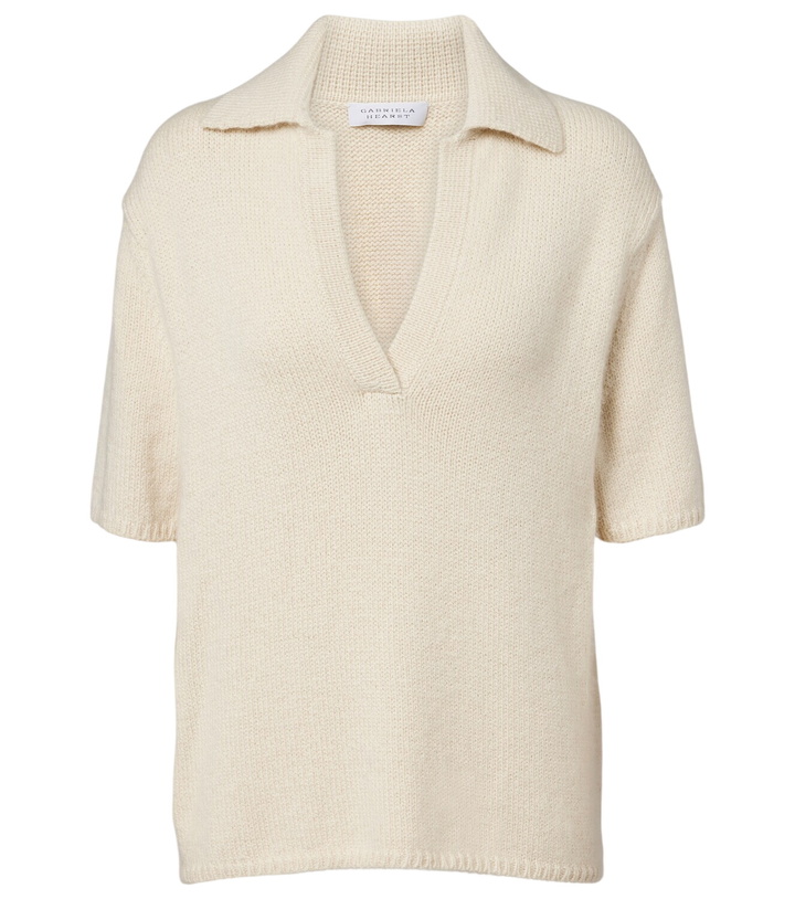 Photo: Gabriela Hearst Sohan cashmere polo shirt