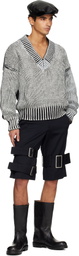 VAQUERA Black & White Oversized Sweater