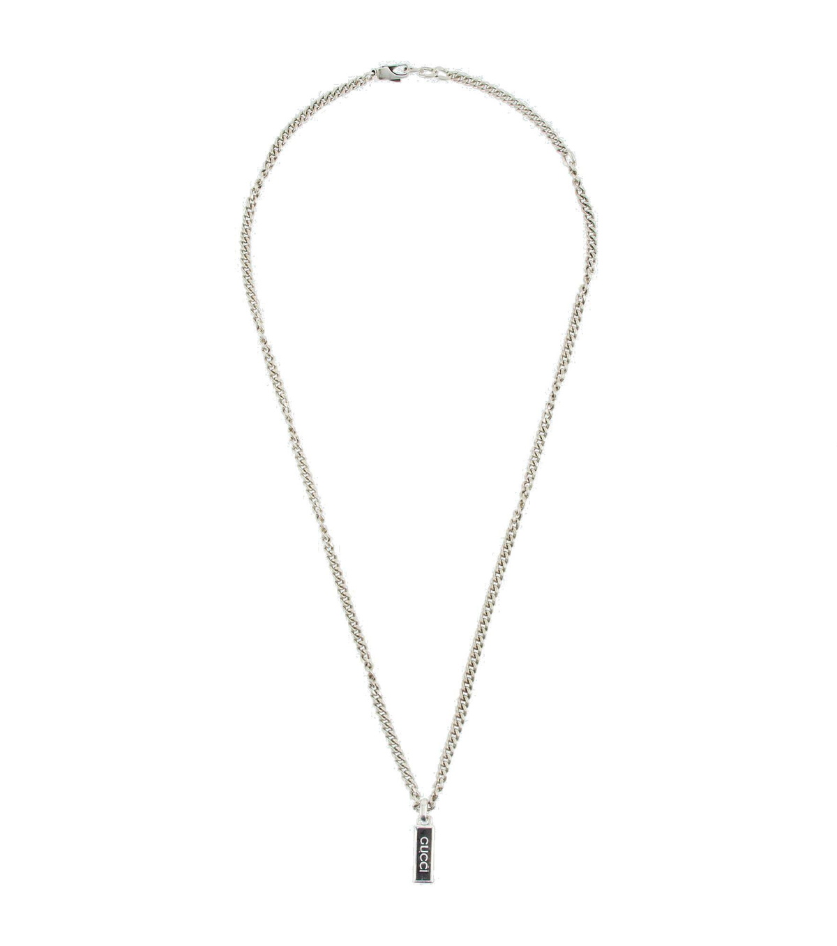 Gucci - Logo sterling silver necklace Gucci