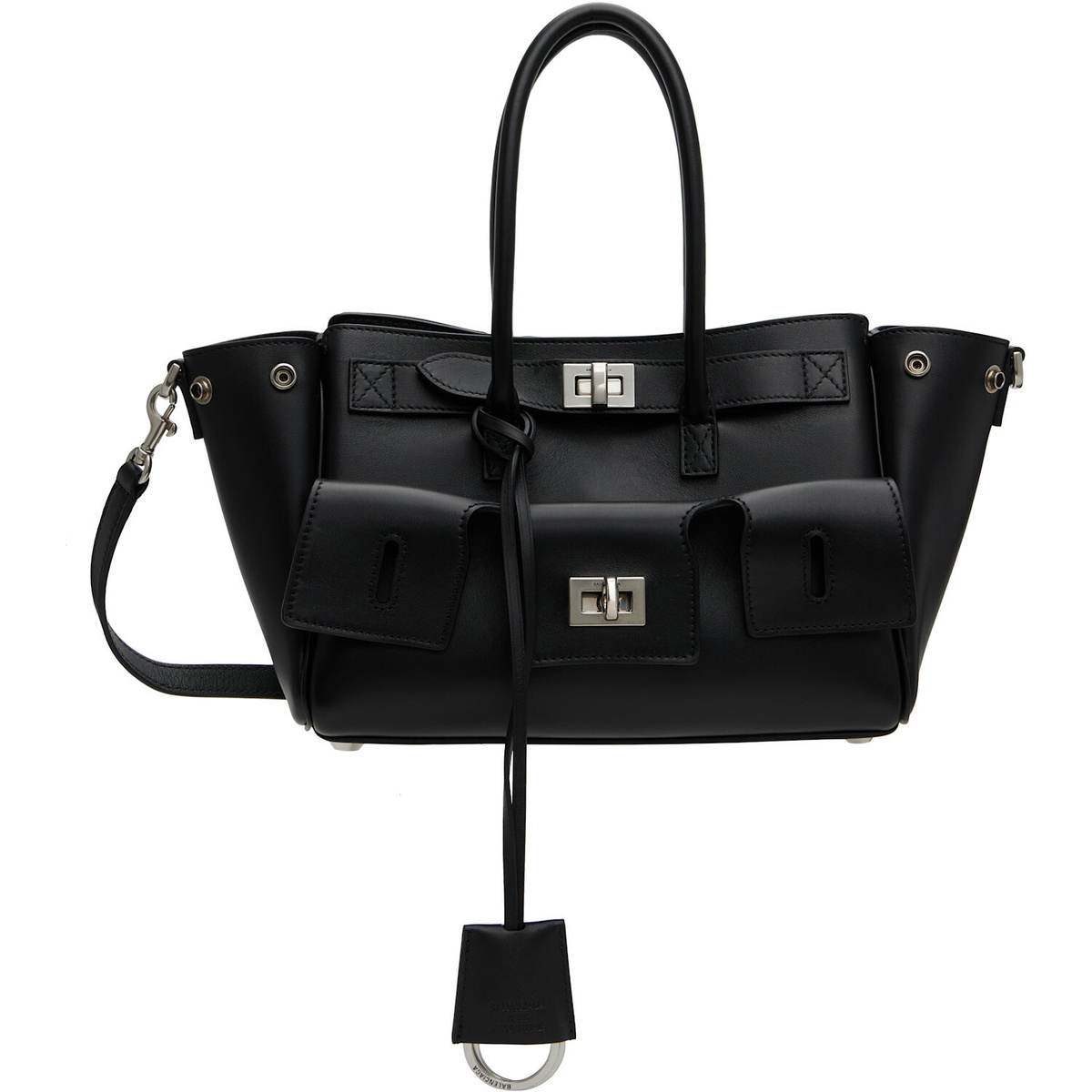 Balenciaga Black Bel Air Mini Carry All Bag
