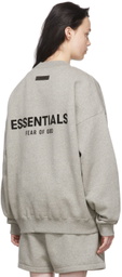 Essentials Gray Crewneck Sweatshirt