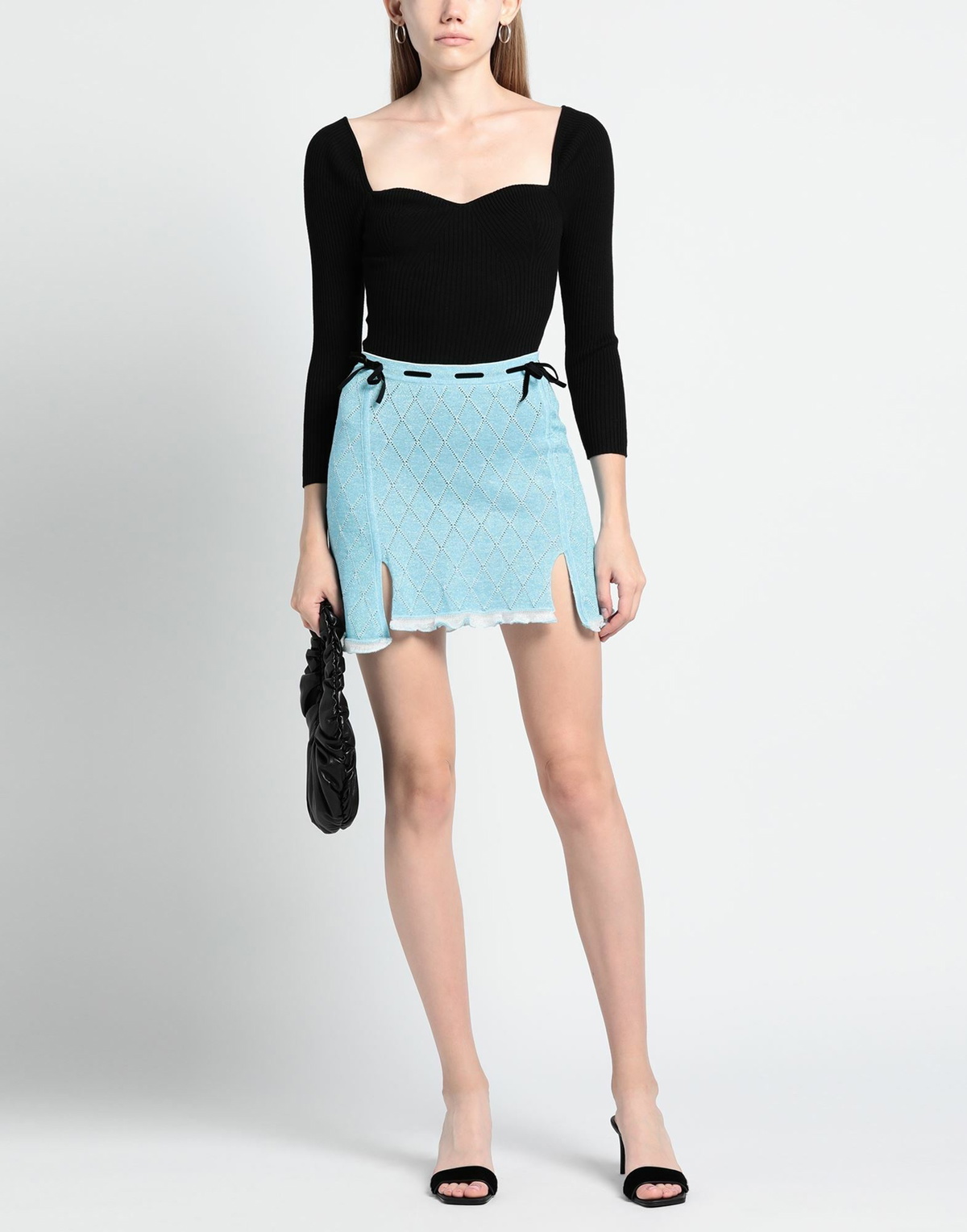 Cormio Womens Mini skirt Turquoise