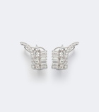 Yeprem Y-Couture 18kt white gold earrings with diamonds