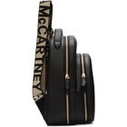 Stella McCartney Black Logo Backpack