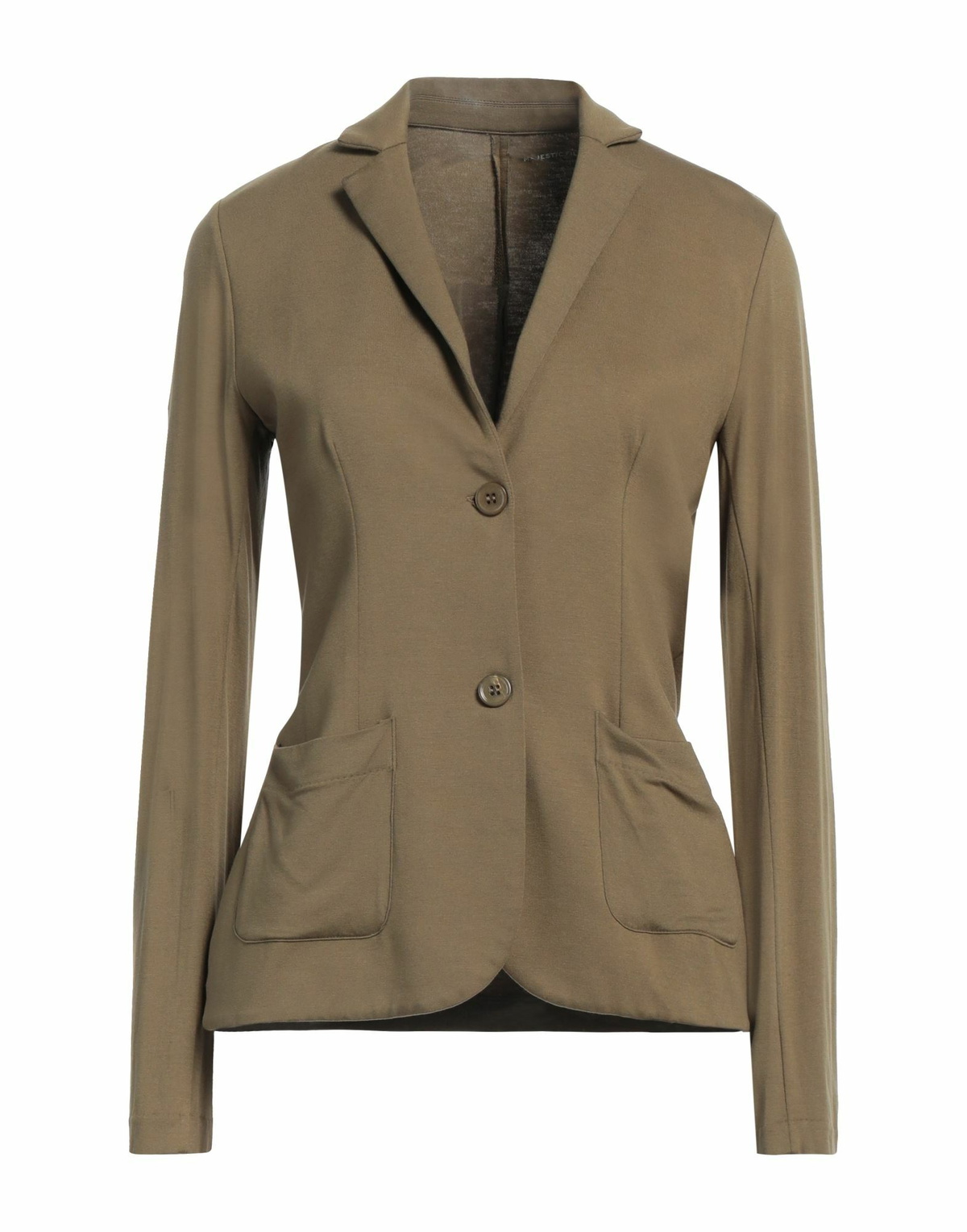 Majestic Filatures Womens Blazer Military in Green