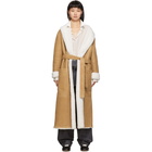 Loewe Tan Shearling Long Coat