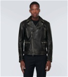 Alexander McQueen Leather biker jacket