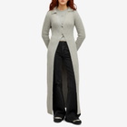 Daily Paper Women's Fluffy Long Cardigan in Ultimate Gray