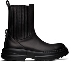 Solid Homme Black Chelsea Boots