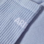 Axel Arigato Men's Logo Tube Sock in Skyway Blue