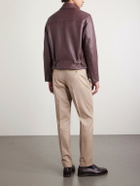 Lardini - Pawoody Full-Grain Leather Jacket - Brown