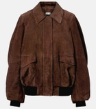 Loewe Suede bomber jacket
