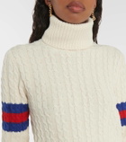Gucci Wool and cashmere turtleneck sweater